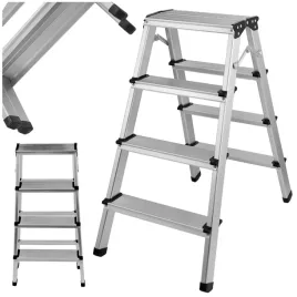 drabina-aluminiowa-skladana-4-stopniowa-dwustronna-domowa-lekka-78cm-150kg