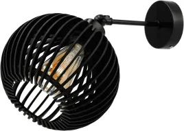 lampa-sufitowa-kinkiet-zyrandol-led-1xe27-drewniany-czarny-kula-drewniana