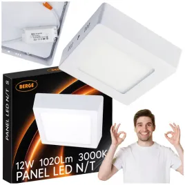 panel-led-lampa-sufitowa-natynkowa-12w-1020lm-barwa-ciepla-3000k-do-pokoju