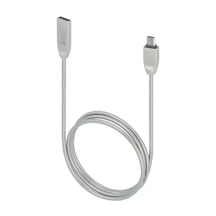 kabel-micro-usb-usb-beeyo-1m-100cm-srebrny