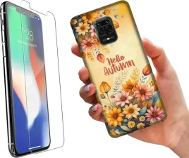 etui-na-xiaomi-redmi-note-9-pro-telefon-wzory-jesien-szklo