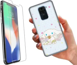 etui-na-xiaomi-redmi-note-9-telefon-wzory-cinnamonroll-szklo