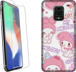 etui-na-xiaomi-redmi-note-9-pro-telefon-wzory-my-melody-sanrio-szklo