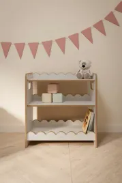 bubble-maxi-regal-montessori-3-polki-bialy-drewniany-akcent