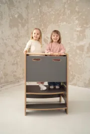 kitchen-helper-double-safe-pomocnik-kuchenny-dla-rodzenstwa-szary