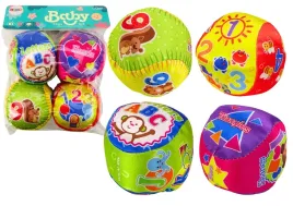 zestaw-miekkie-pileczki-kolorowe-edukacyjne-grzechotka-pilki-4szt