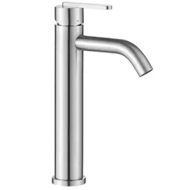 bateria-umywalkowa-stojaca-wysoka-rea-ontario-szczotkowany-nikiel-30-cm
