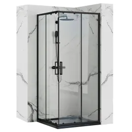 kabina-narozna-kwadratowa-rea-punto-czarna-90-x-90-cm-szklo-4-5-mm