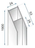 uszczelka-rea-190-cm-szary-kod-producenta-rea-k7512