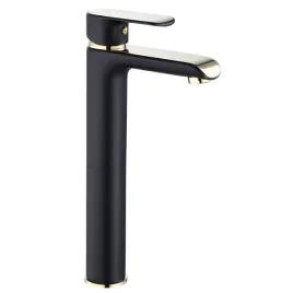bateria-umywalkowa-wysoka-rea-bloom-czarny-zloty-295-cm