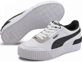 buty-damskie-trampki-puma-carina-lift-36-biale-czarne-sneakersy-skorzane