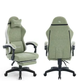 fotel-biurowy-gamingowy-delagear-g-325-zielony-materialowy-obrotowy