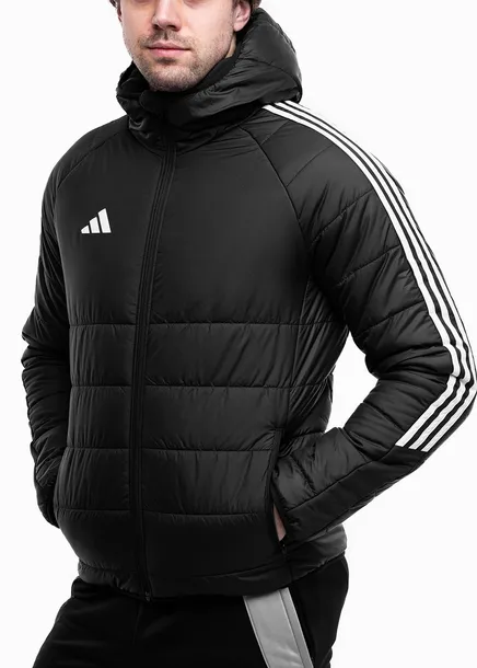 Kurtka Zimowa Męska adidas z Kapturem Puchowa Pikowana Tiro 24 roz. XL