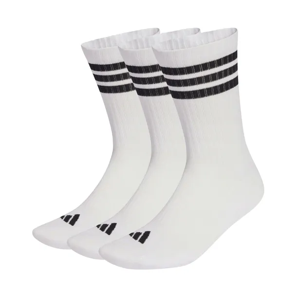 Skarpety adidas Białe 3-pak Skarpetki Bawełniane Wysokie 3 pary roz. 40-42