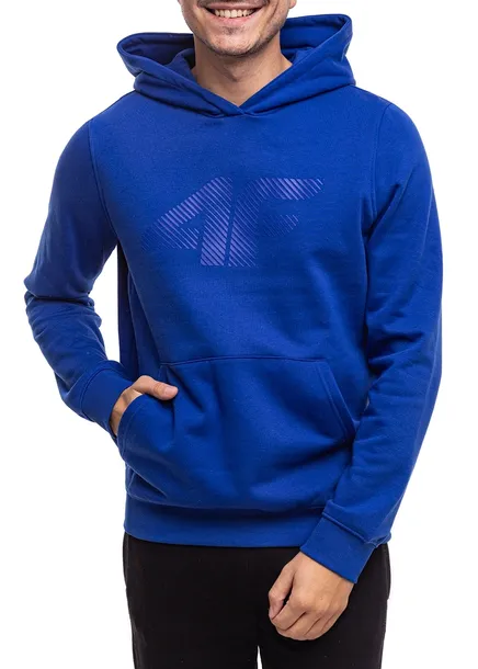 Bluza Męska Hoodie 4F Sportowa Dresowa z Kapturem Bawełniana roz. L