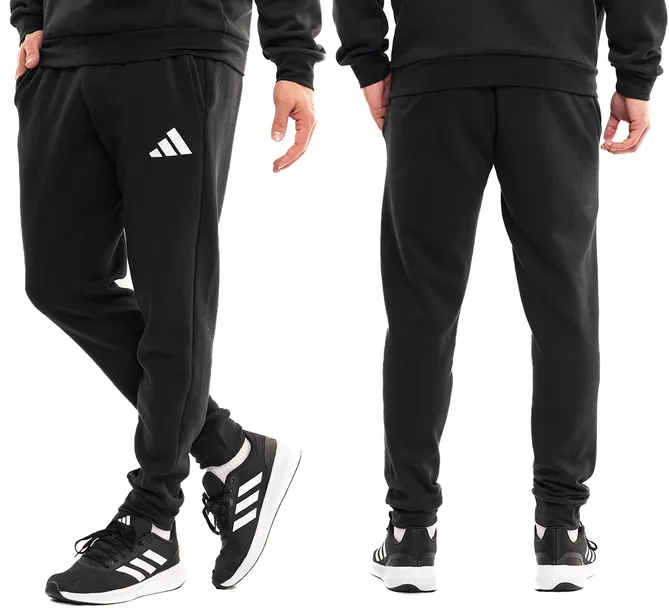 Spodnie dresowe męskie adidas Entrada 26 JZ9138 czarne bawełna XL regular