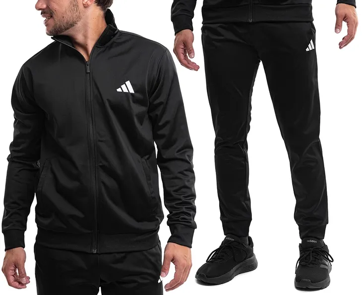 Dres Komplet Męski adidas Sportowy Bluza Spodnie Wygodny Treningowy r. XXL