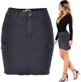 js720-mini-cargo-jeans-spodnica-olowkowa-m