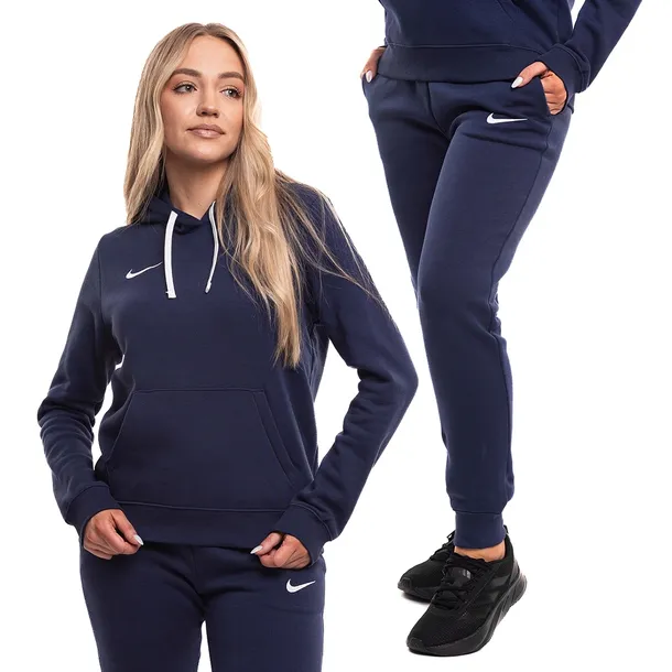 Nike Dres Komplet Damski Sportowy Bawełniany Bluza Spodnie Park 26 r. XXL