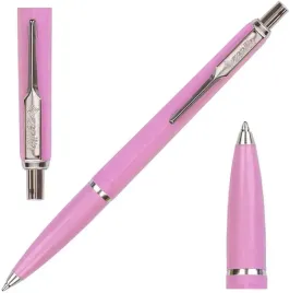 dlugopis-automatyczny-elegancki-niebieski-wklad-zenith-7-pastel-ciemny-roz