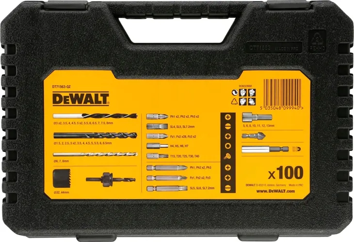 dewalt-zestaw-wiertel-i-bitow-100-elem-waga-z-opakowaniem-1-kg