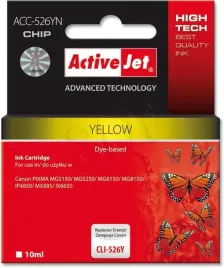 tusz-activejet-acc-526yn-zamiennik-canon-cli-526y-supreme-10-ml-zolty