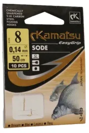 haczyki-kamatsu-z-przyponem-sode-rozmiar-8-zlote