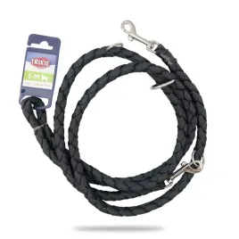 smycz-parciana-regulowana-dla-psa-mocna-linka-spacer-trixie-cavo-s-m-2m-12m