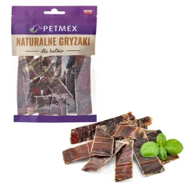 przysmak-smakolyk-dla-kota-przelyk-wolowy-paseczki-petmex-wolowina-40g