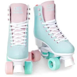 wrotki-croxer-lea-klasyczne-retro-mint-pink-rozmiar-40