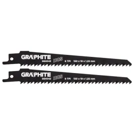graphite-56h042-brzeszczot-do-pily-szablastej-hcs-150-x-19-x-1-25-mm-6tp