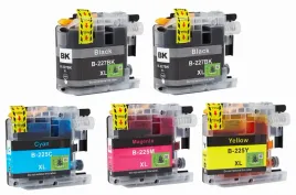 komplet-tuszy-do-brother-lc-227-lc-225-xl-cmykk
