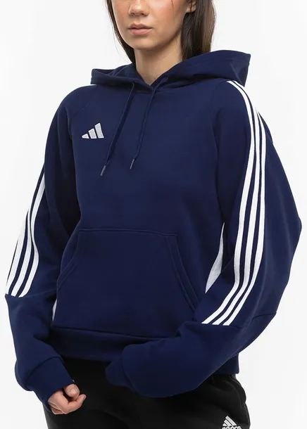 Bluza Damska adidas Tiro 24 z Kapturem Bawełniana Sportowa Hoodie roz. XXL