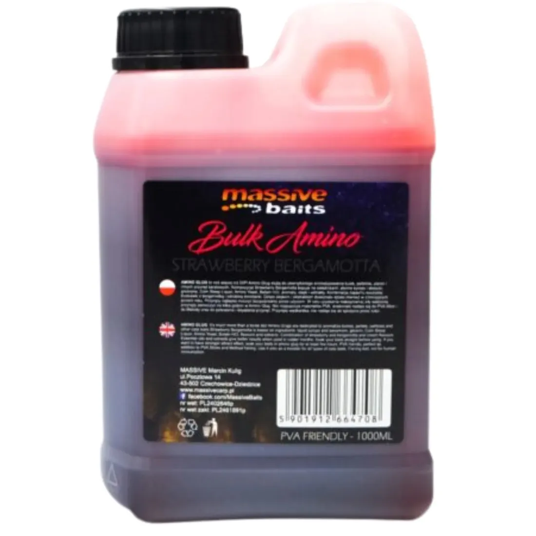 massive-baits-amino-strawberry-bergamotta-1000-ml