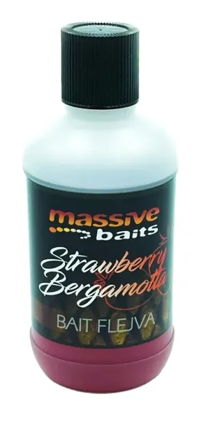 massive-baits-bait-flejva-100-ml-strawberry-bergam-przeznaczenie-amury-jazie-karasie-karpie-leszcze-plocie