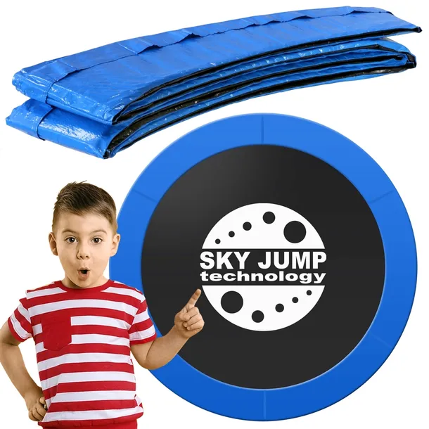 OSŁONA SPRĘŻYN DO TRAMPOLINY 244-252cm 8 FT MOCNA KOŁNIERZ GĄBKA OCHRANIACZ