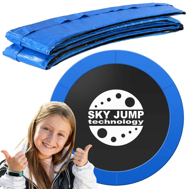 OSŁONA SPRĘŻYN DO TRAMPOLINY 355-375cm 12FT MOCNA KOŁNIERZ GĄBKA OCHRANIACZ