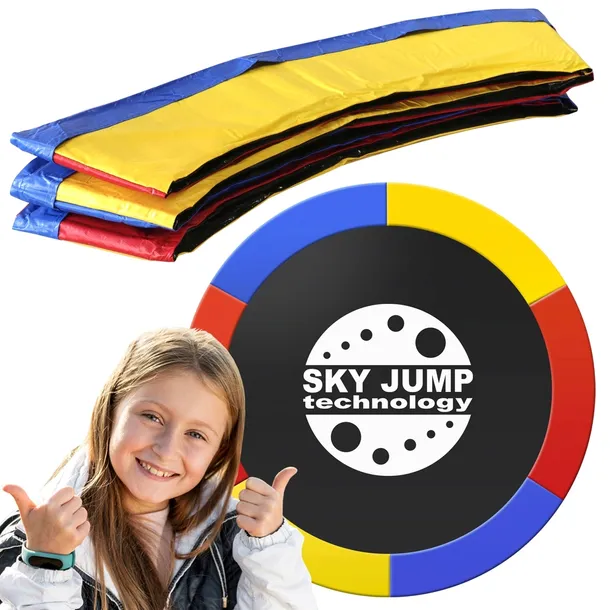 OSŁONA SPRĘŻYN DO TRAMPOLINY 244-252cm 8 FT KOLOR MOCNA GĄBKA OCHRANIACZ