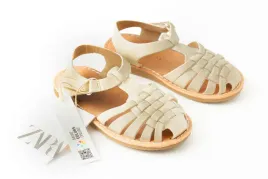 sandaly-dziewczece-zara-plecione-paski-na-rzepy-ecru