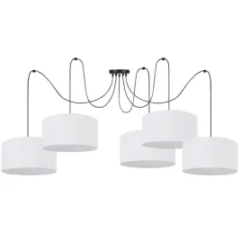 lampa-sufitowa-wiszaca-spider-pajak-dekoracyjna-5-pkt-abazur-30cm-led-e27