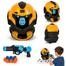 gra-zrecznosciowa-robot-kask-strzelanie-do-celu-pistolet-kulki-celownik