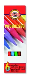 kredki-bezdrzewne-progresso-koh-i-noor-8755-6-kolorow