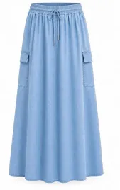 spodnica-a-la-jeans-jeansowa-damska-maxi-dluga-lekka-gumka-w-pasie-l-xl