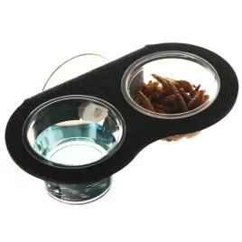 terrario-gecko-bar-duo-black-miska-wiszaca-podwojna-do-terrarium