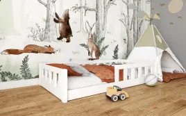 lozeczko-dzieciece-z-barierkami-luna-biale-niskie-dostepne-od-reki-100x200