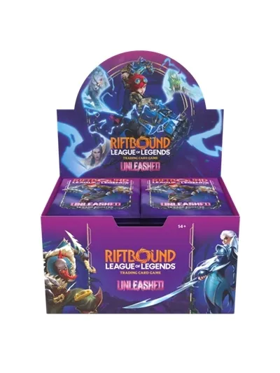 Riftbound: League of Legends TCG Unleashed Booster Box (24 Boosters) EN