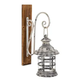 Zdjęcie produktu Lampion zawieszany ścienny latarnia kinkiet retro vintage postarzany