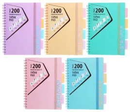 kolozeszyt-z-zakladkami-b5-100k-kratka-pastel-astra
