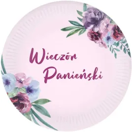 talerzyki-papierowe-wieczor-panienski-kwiaty-rozowy-jasny-congee