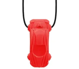 gryzak-logopedyczny-ark-auto-bardzo-miekki-kolor-czerwony-naszyjnik